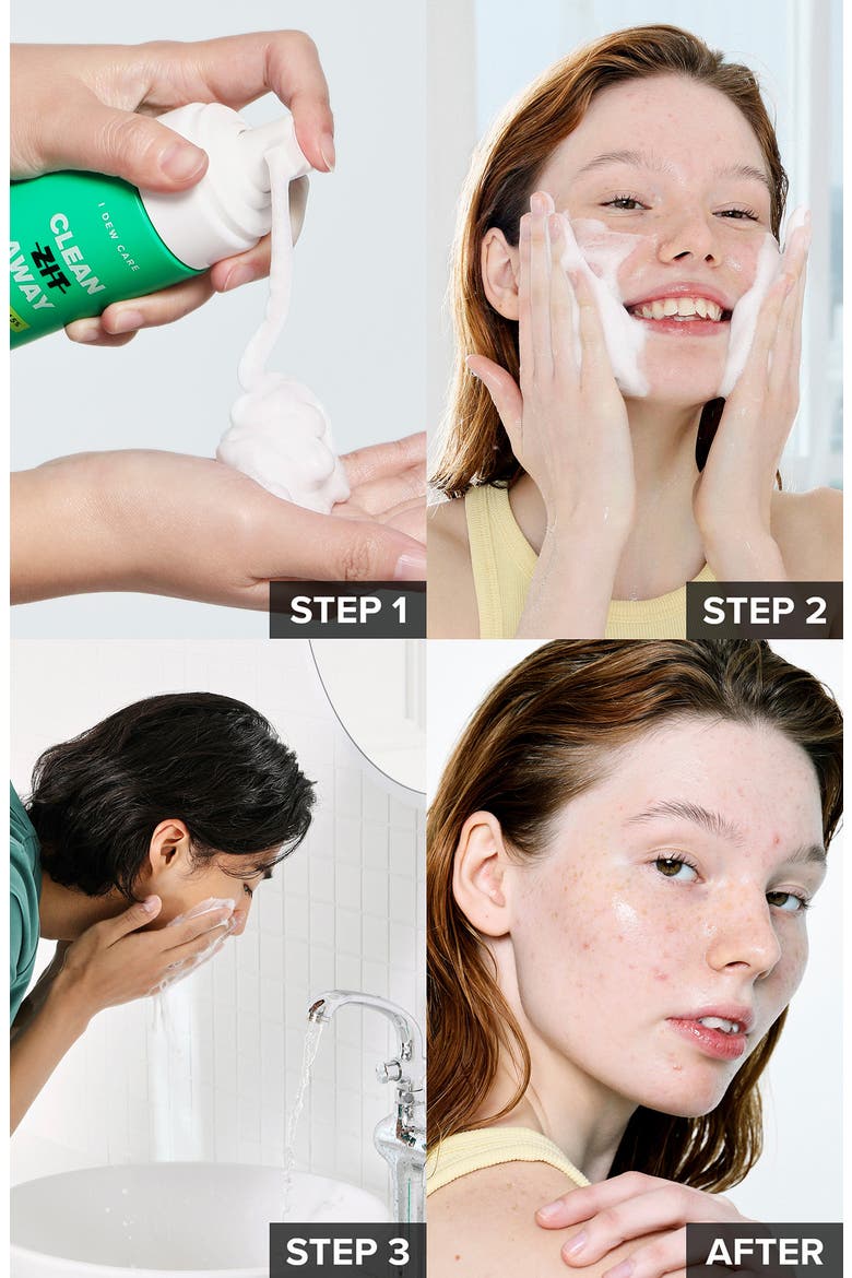 Clean Zit Away Foam Cleanser, Alternate, color, NO COLOR