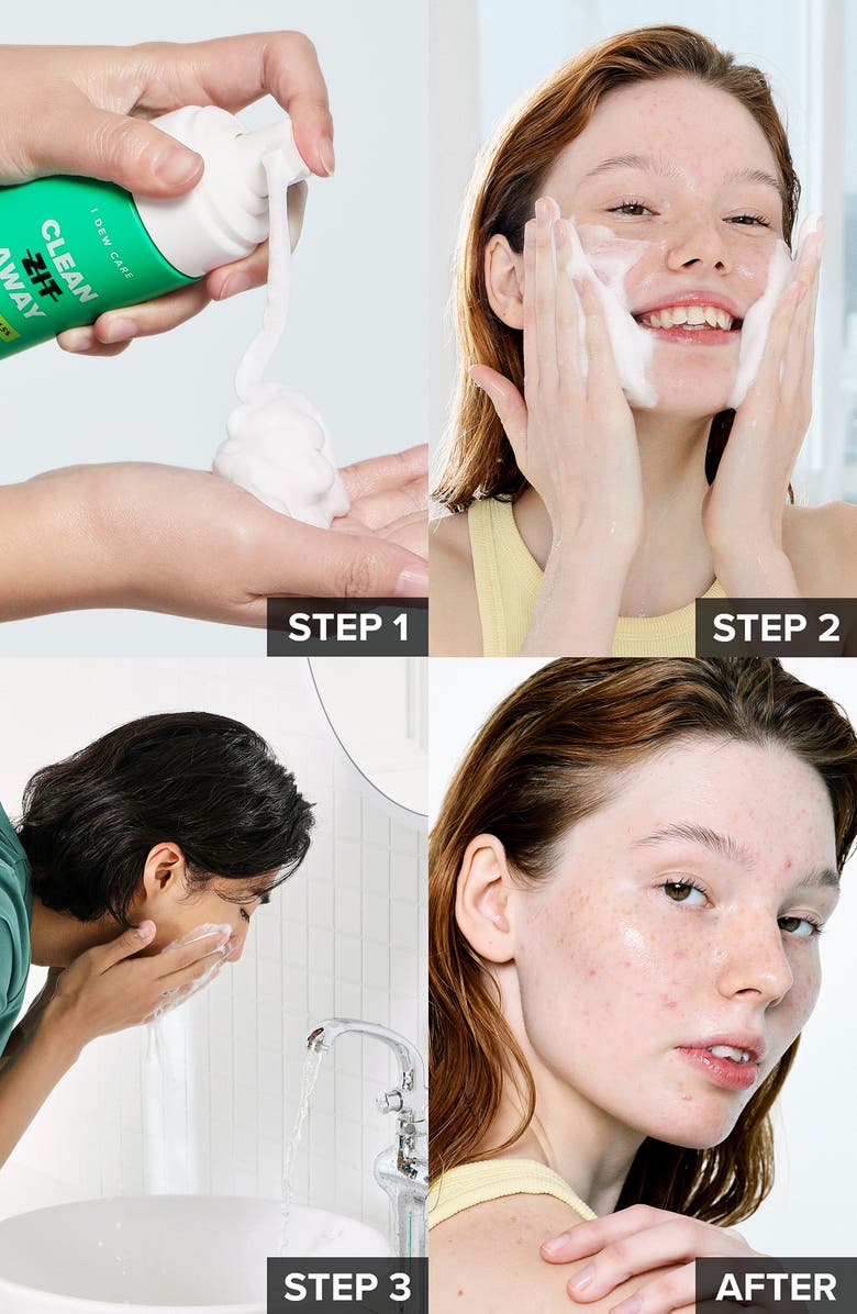 I DEW CARE Clean Zit Away Foam Cleanser, Alternate, color, 