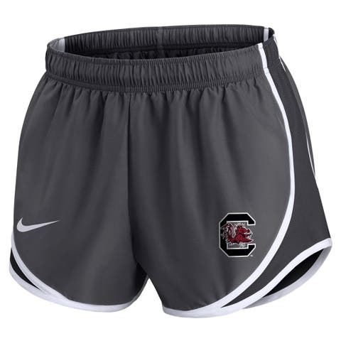 Women's Nike Gray South Carolina Gamecocks Dri-FIT Tempo Shorts