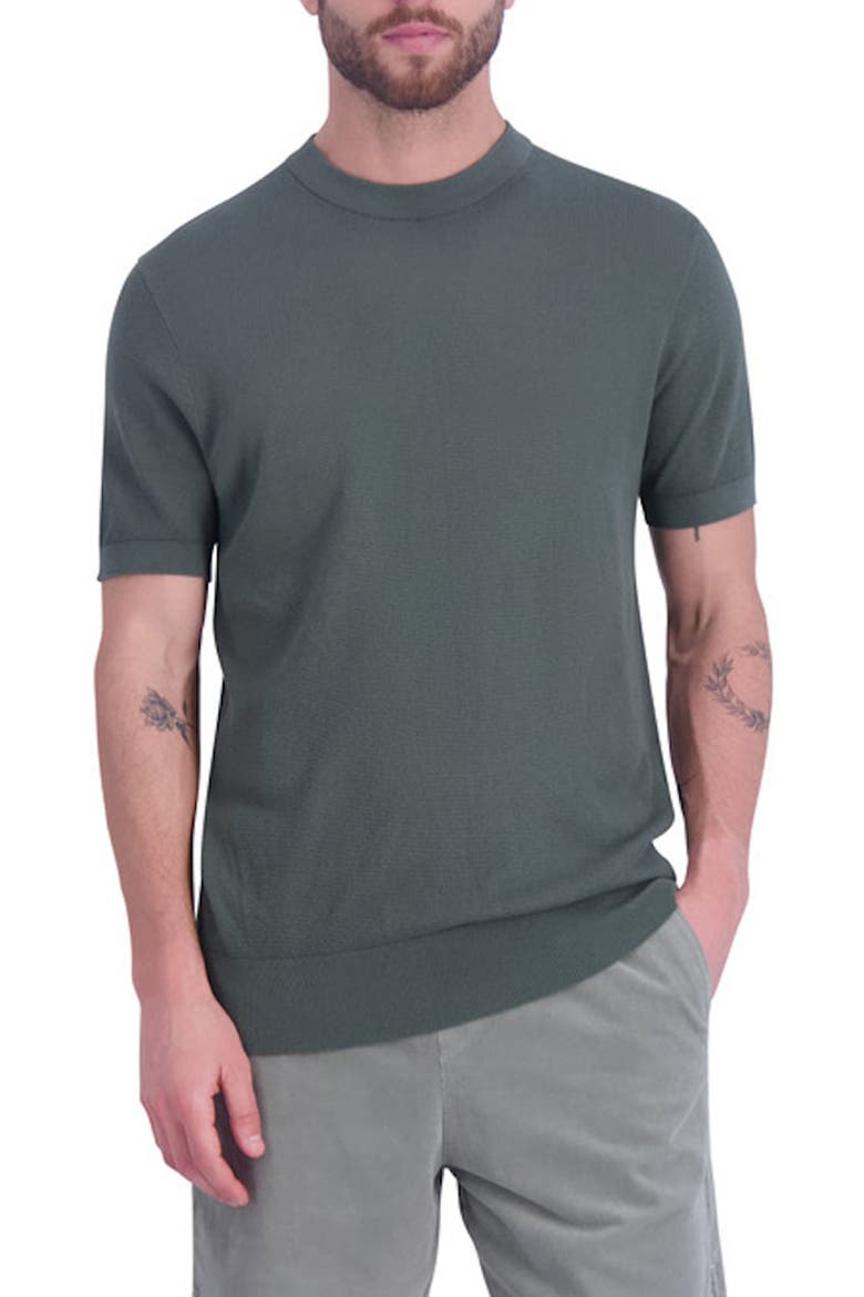 Mini Waffle T-Shirt, Main, color, LAUREL