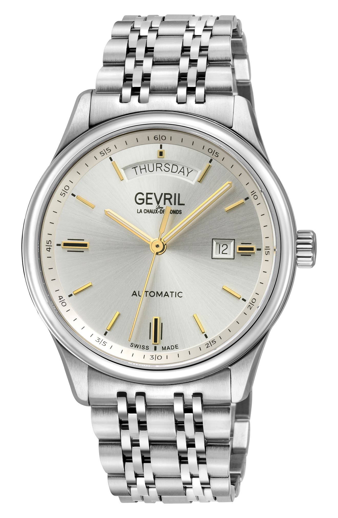 Excelsior Automatic Bracelet Watch, 42mm