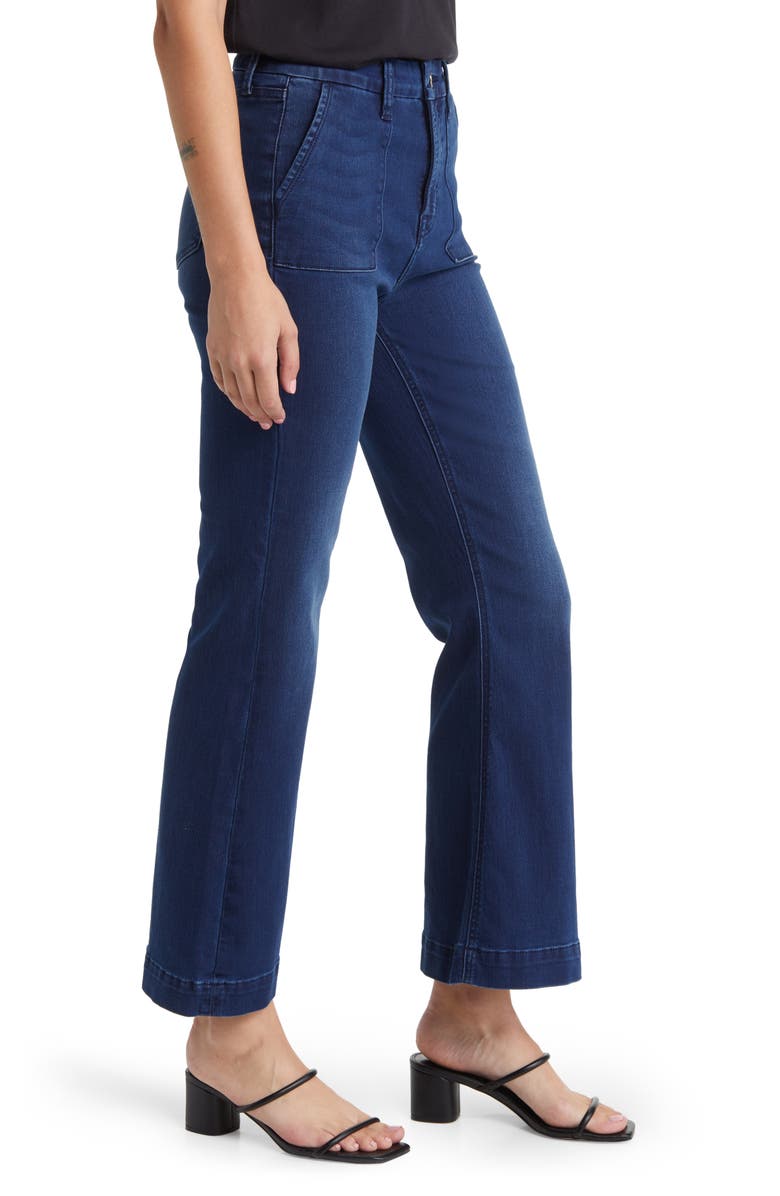 JEN7 by 7 For All Mankind Wide Leg Trousers Jeans, Alternate, color, 
