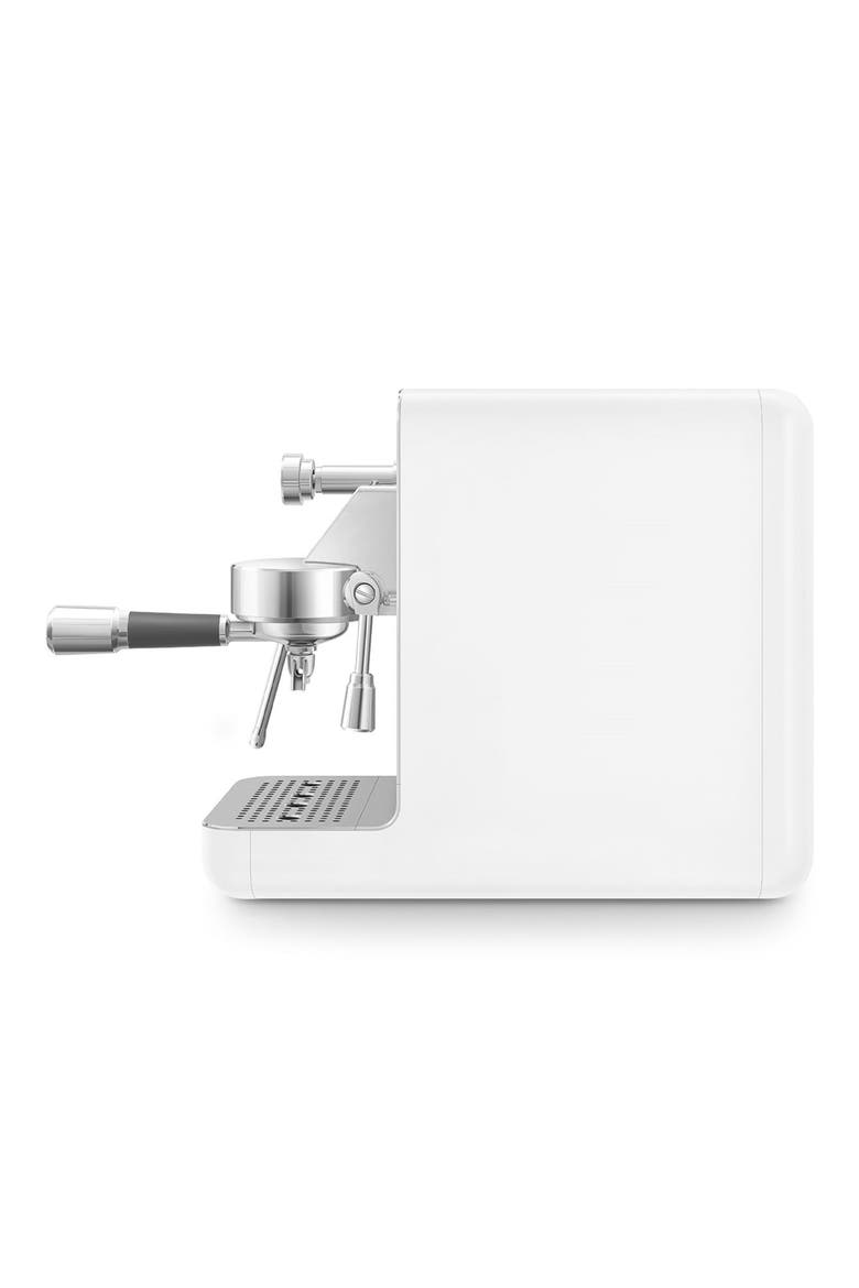 Semi-Professional Espresso Coffee Machine, Alternate, color, MATTE WHITE