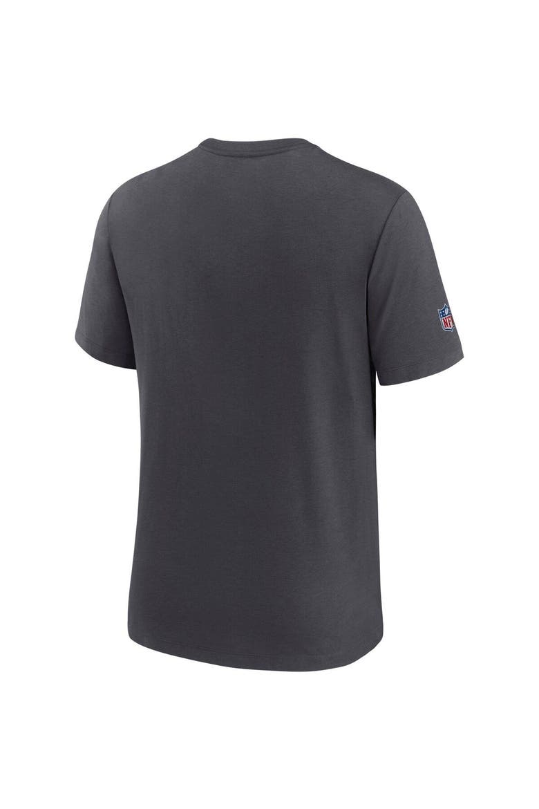 Men's Nike Charcoal Tennessee Titans 2021 NFL Crucial Catch Performance T-Shirt, Alternate, color, Charcoal