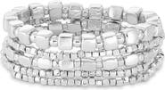 Nordstrom Set of 5 Beaded Stretch Bracelets