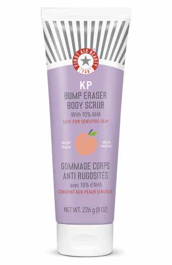 First Aid Beauty KP Bump Eraser Body Scrub with 10% AHA Fresh Peach