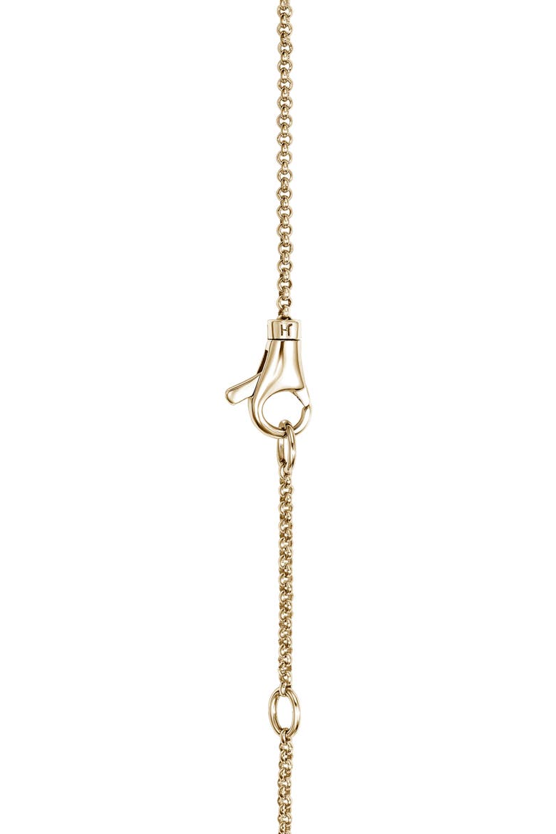 Essentials Heart Necklace, Alternate, color, GOLD