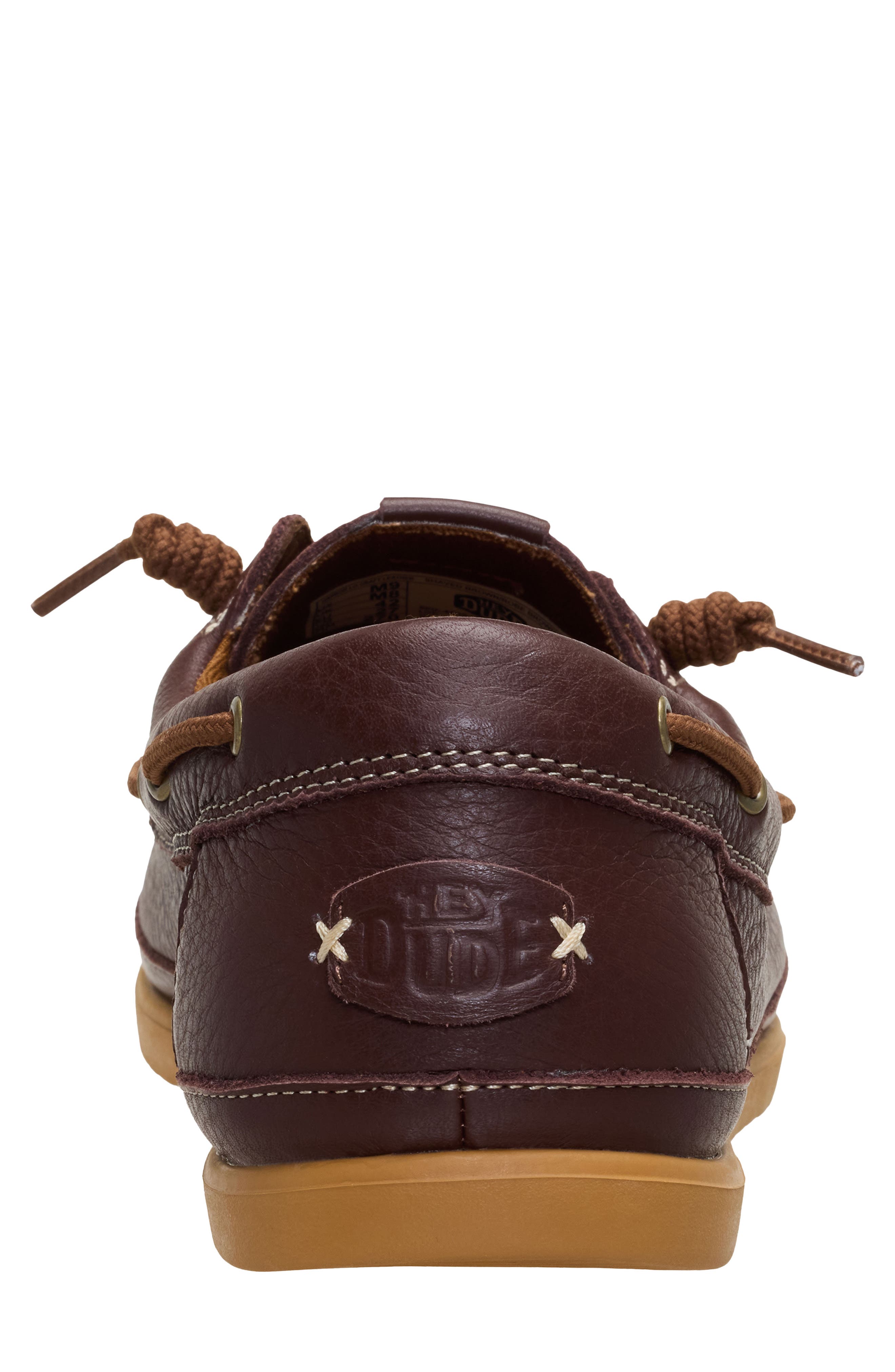 Hey Dude Harbor Lo Boat Shoe, Alternate, color, Shaved Brown/ Robe Brown