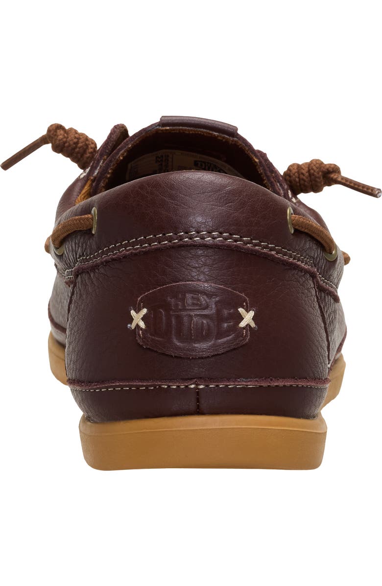 Hey Dude Harbor Lo Boat Shoe, Alternate, color, Shaved Brown/ Robe Brown