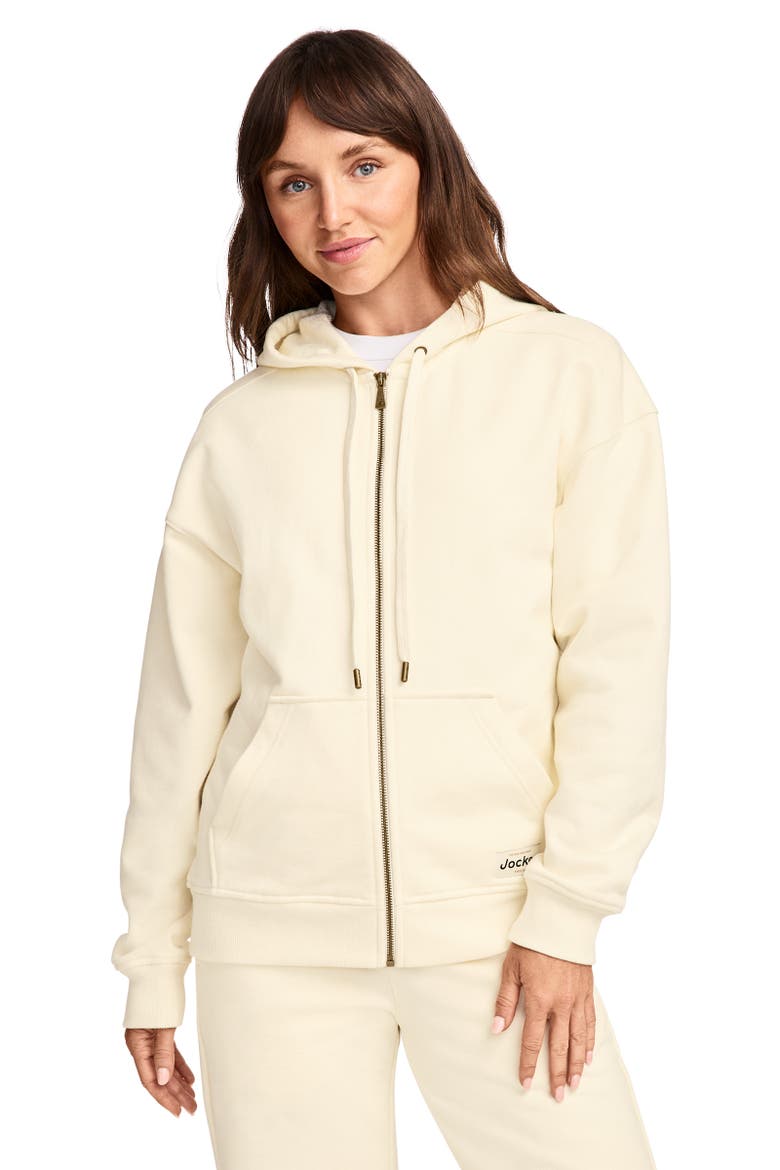 Women's The One And Only Heavyweight 100% Organic Cotton Full Zip Hoodie, Main, color, Fawn