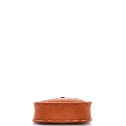 Pre-owned Hermes Hermes Evelyne Bag Gen Iii Clemence Tpm In Gold