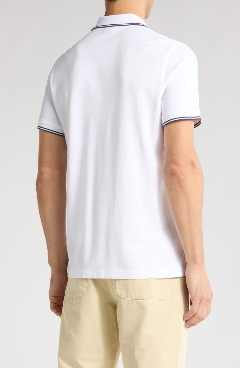 Brooks Brothers Tipped Piqué Knit Polo, Alternate, color, 