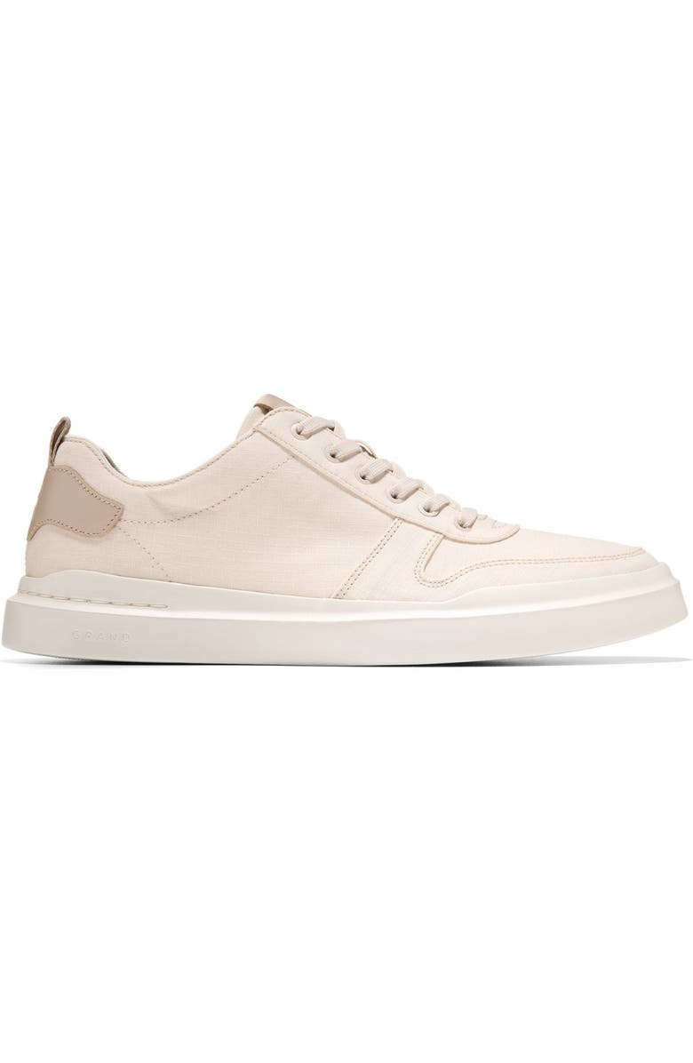 Cole Haan GrandPro Rally Canvas Court Sneaker, Alternate, color, Birch Beige / Light Sesame
