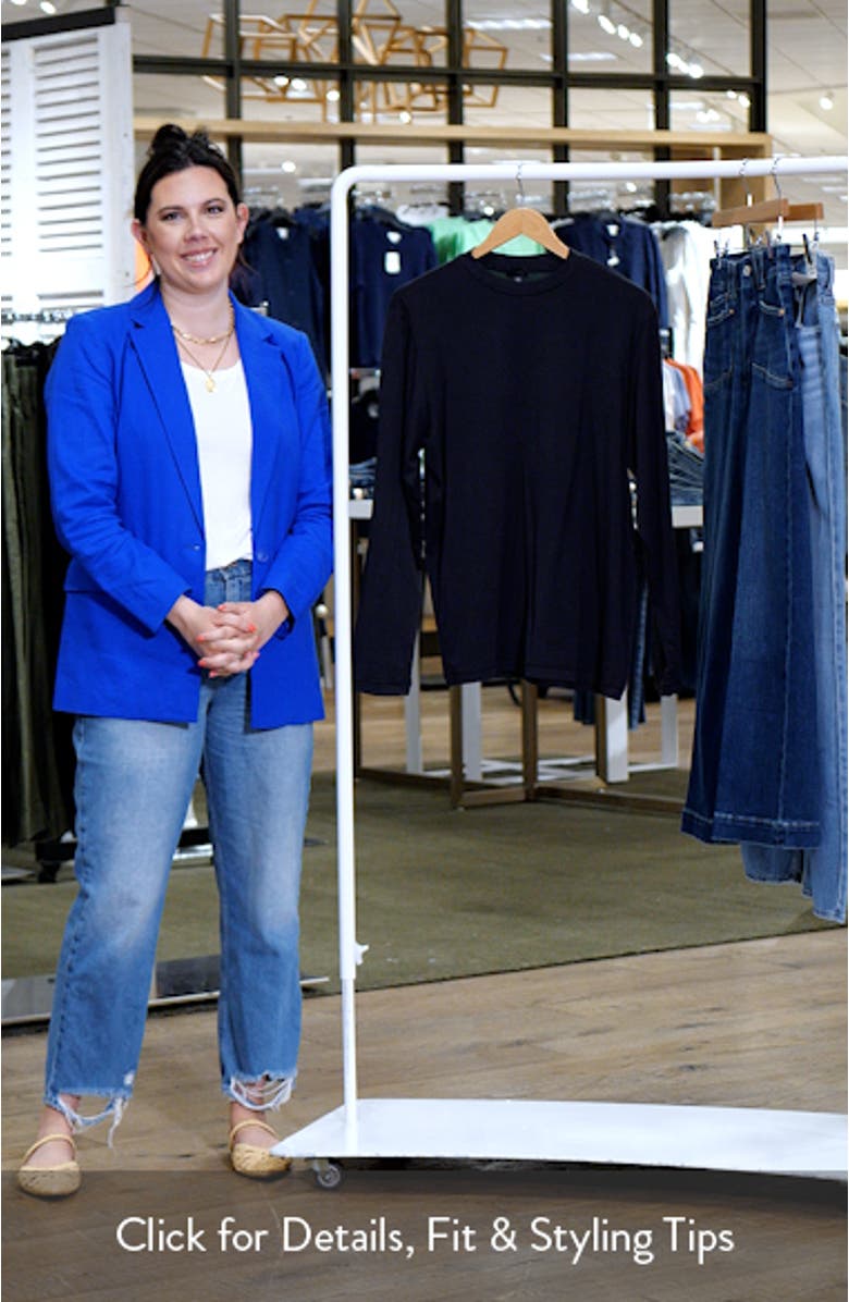 Boyfriend Long Sleeve T-Shirt, sales video thumbnail