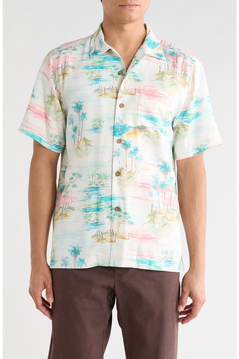 Collector's Series 2025 Offshore Sails Call Silk Camp Shirt, Alternate, color, CONTINENTAL