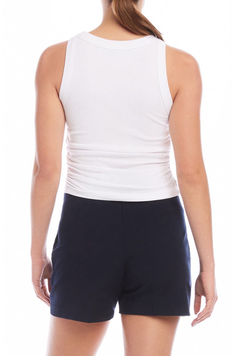 Side Shirred Tank, Alternate, color, OWH