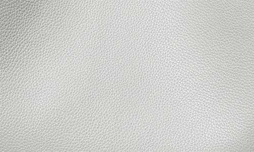 Tory Burch Romy Pebble Leather Tote In Light Granite