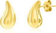 SIMONA Puffy Teardrop Stud Earrings