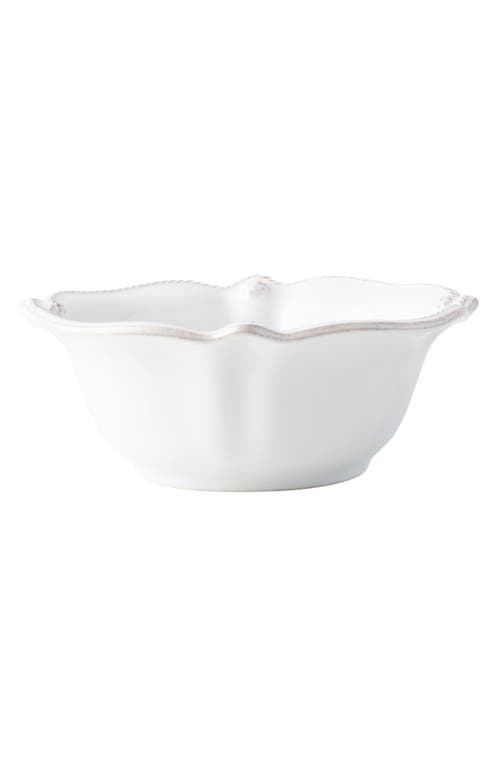 Juliska Berry and Thread Cereal Bowl in Whitewash 