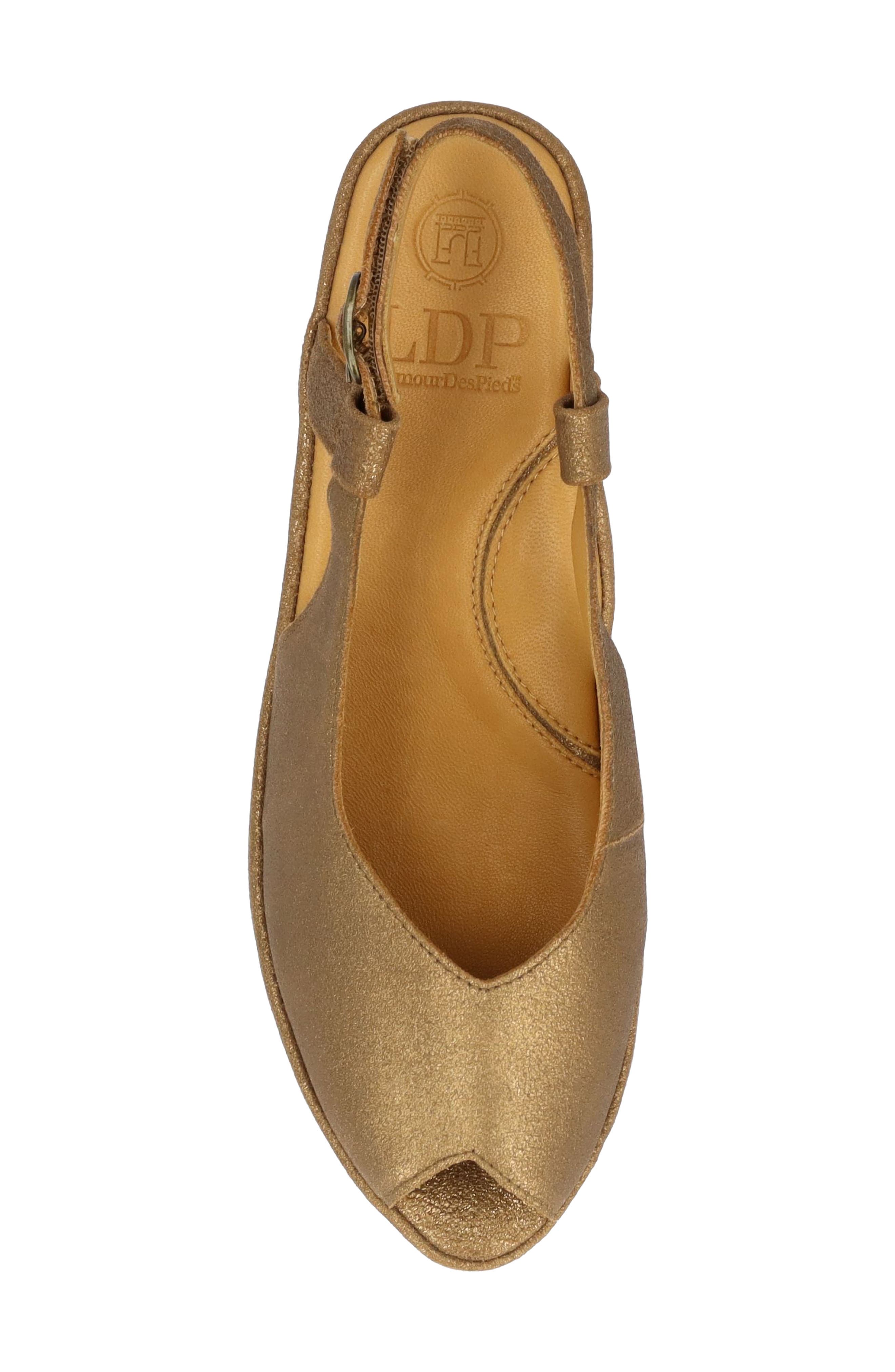 Brisella Slingback Sandal, Alternate, color, BRONZE