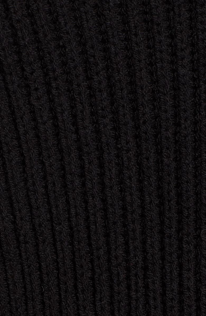 Trouvé Rib Overlap Cardigan, Alternate, color, 