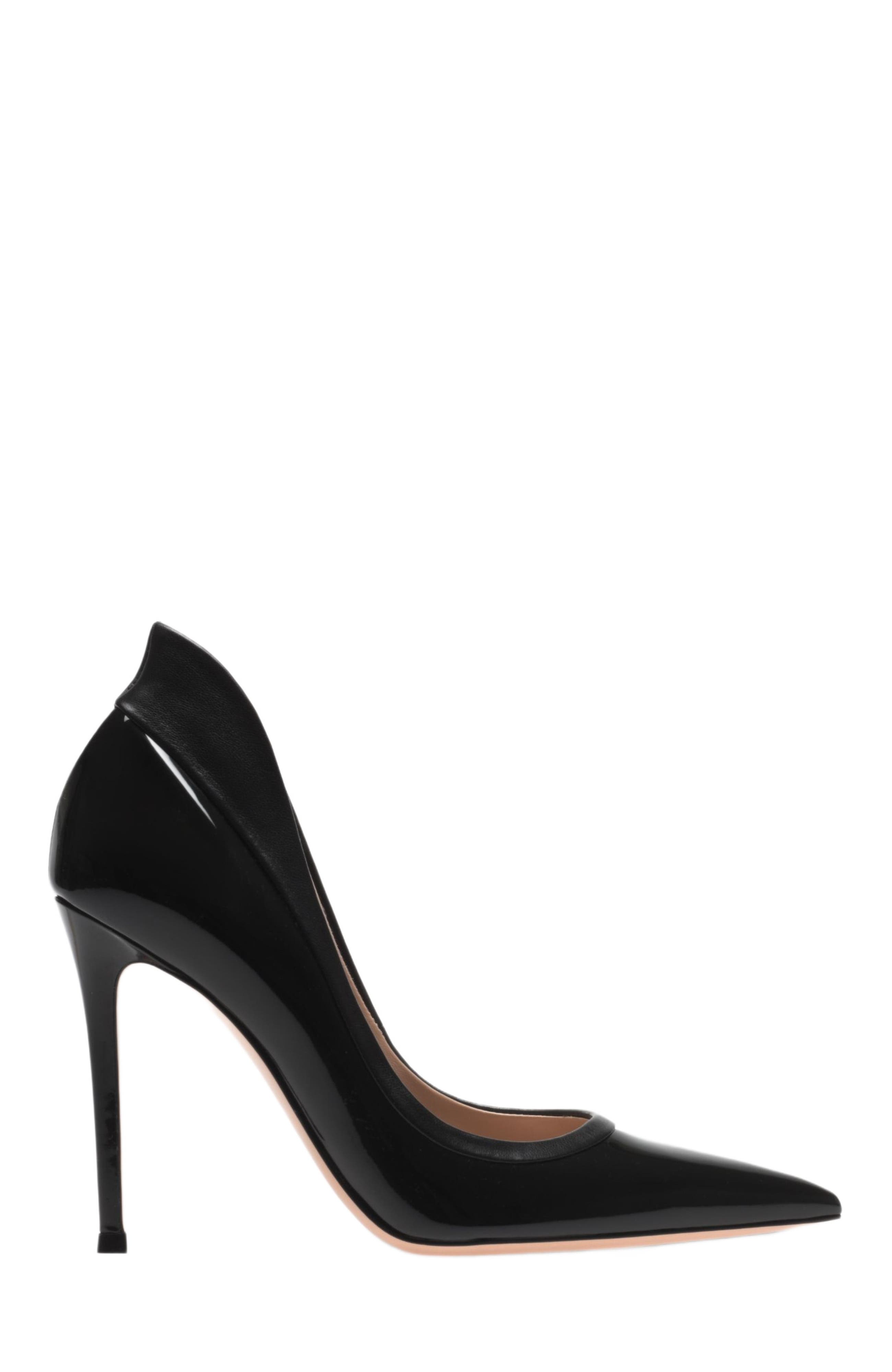 Gianvito Rossi Tuxedo Pumps, Main, color, Black