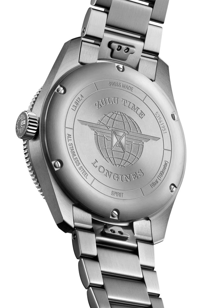 Spirit Zulu Time Bracelet Watch, 42mm, Alternate, color, BLUE