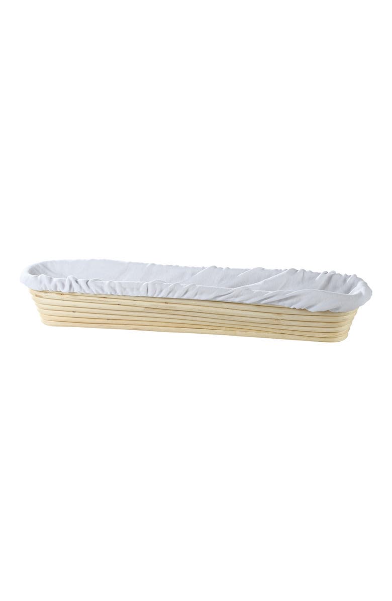 FRIELING Baguette Brotform Liner, 100% Cotton, Main, color, White