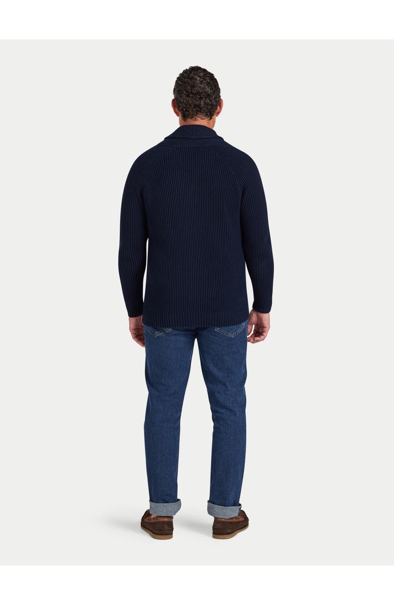 Raging Bull Button Up Shawl Cardigan, Alternate, color, Navy