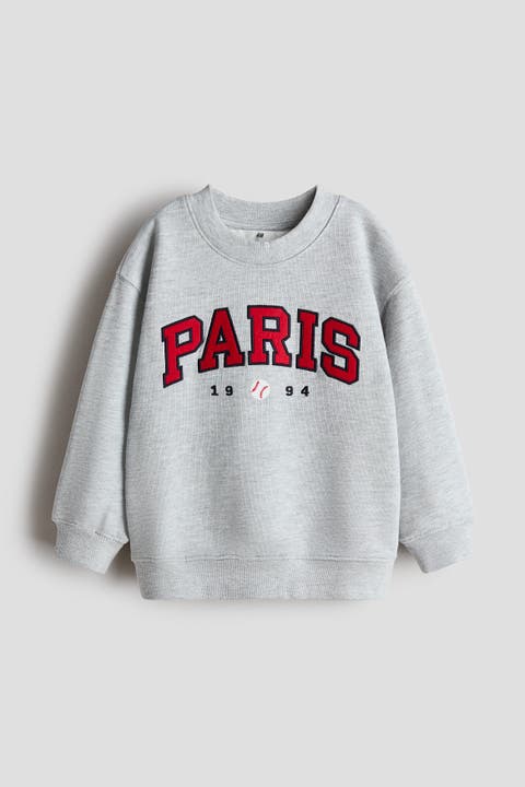 Printed Crew-neck Sweatshirt