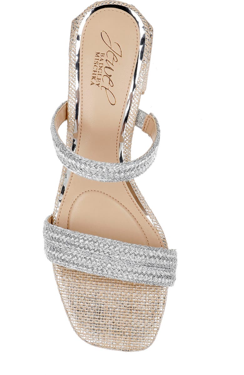 Jewel Badgley Mischka Heat Slide Sandal, Alternate, color,