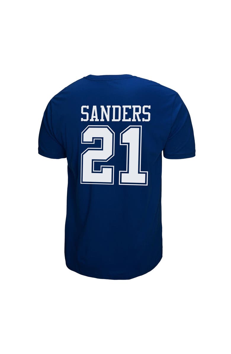 Mitchell & Ness Men's Mitchell & Ness Deion Sanders Royal Dallas Cowboys Retired Player Logo Name & Number T-Shirt, Alternate, color, 