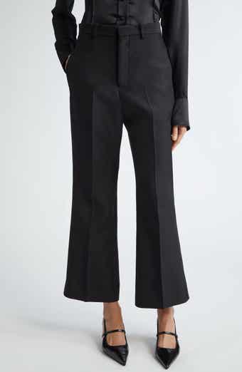 BITE Studios Credo Frill Organic Wool Flare Trousers