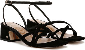 Sam Edelman ☆ Whitley ストラップ ブロックヒール サンダル Sam Edelman Whitley Suede Block Heel Strappy Dress Sandals