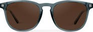 WMP Eyewear Nick - 51mm Polarized Rounded Square Sunglasses