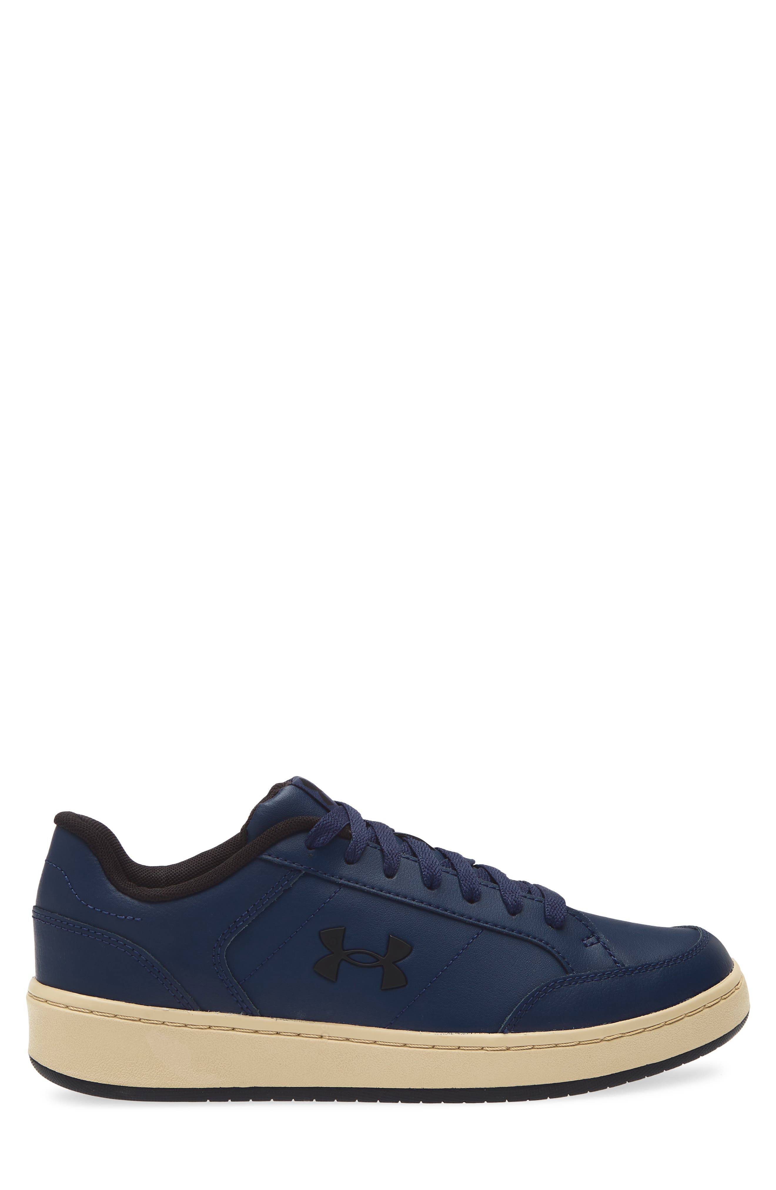 Under Armour Official Low Top Sneaker, Alternate, color, Washed Navy