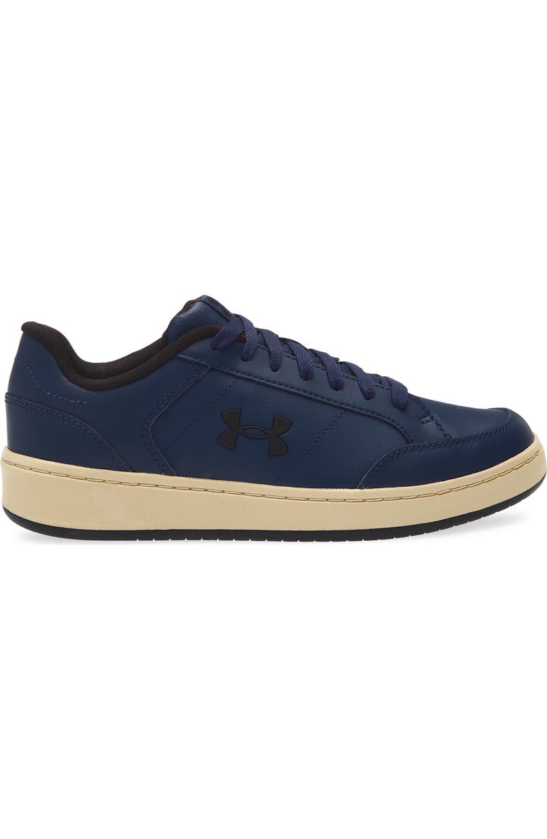 Under Armour Official Low Top Sneaker, Alternate, color, Washed Navy