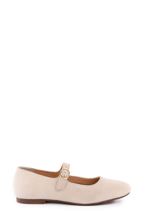 Seychelles Magnolia Mary Jane Flat In Sand