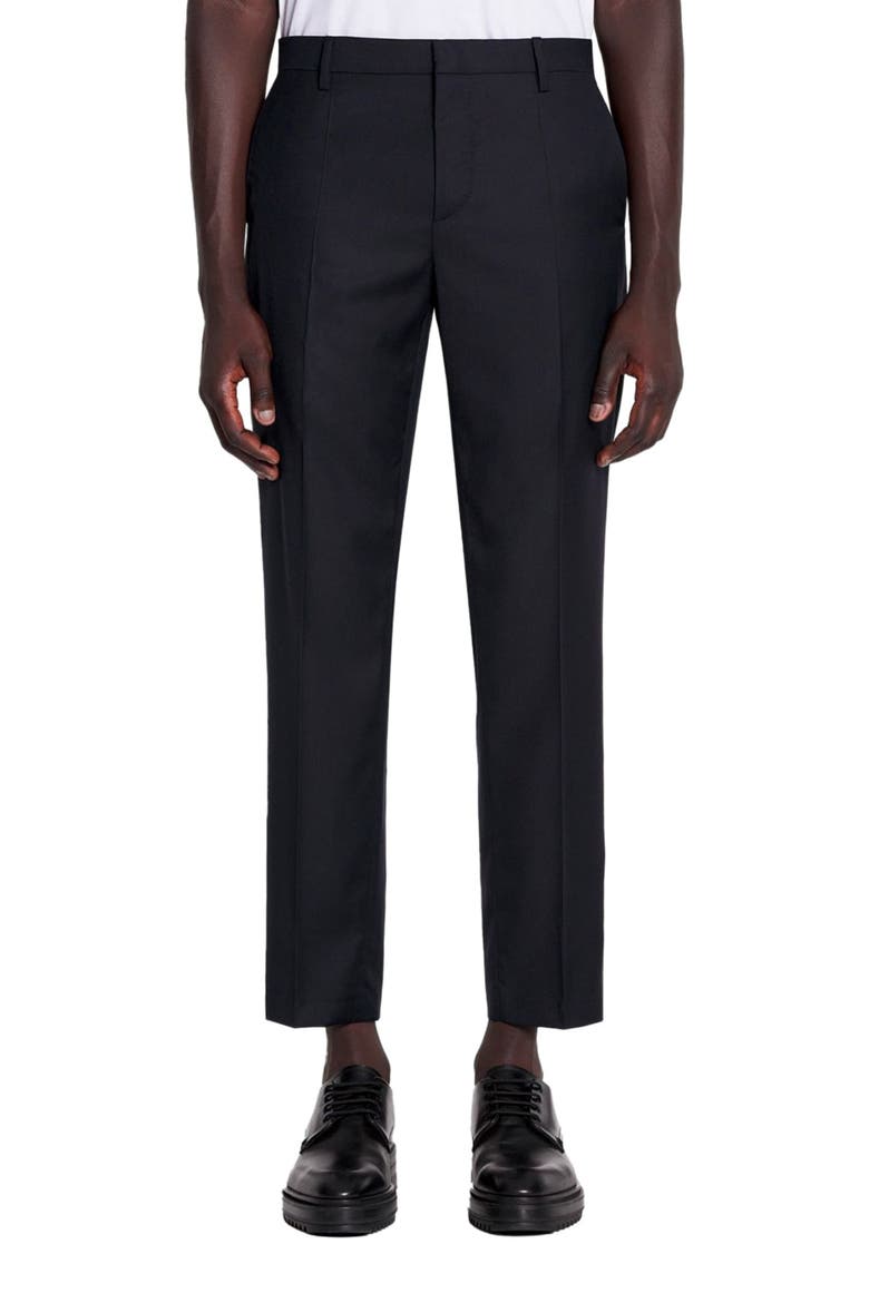 Cigarette Trousers, Alternate, color, NAVY BLUE