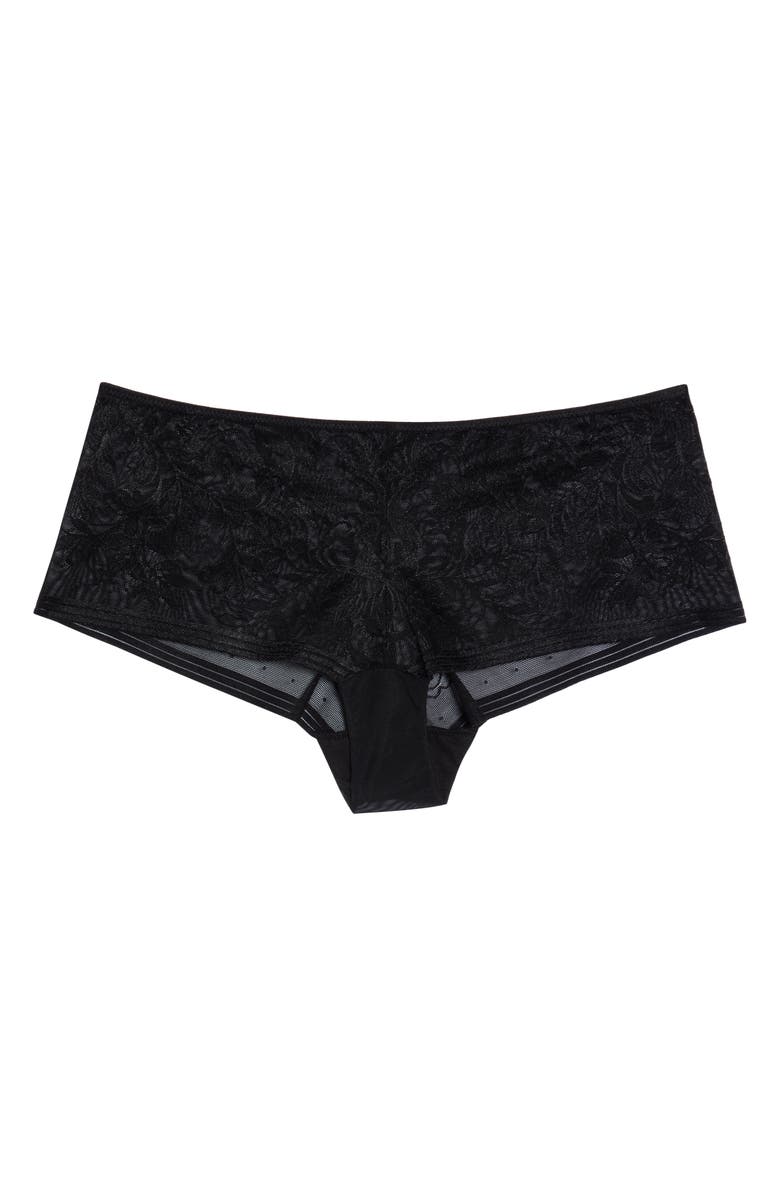 Wacoal Net Effect Boyshorts, Alternate, color, 