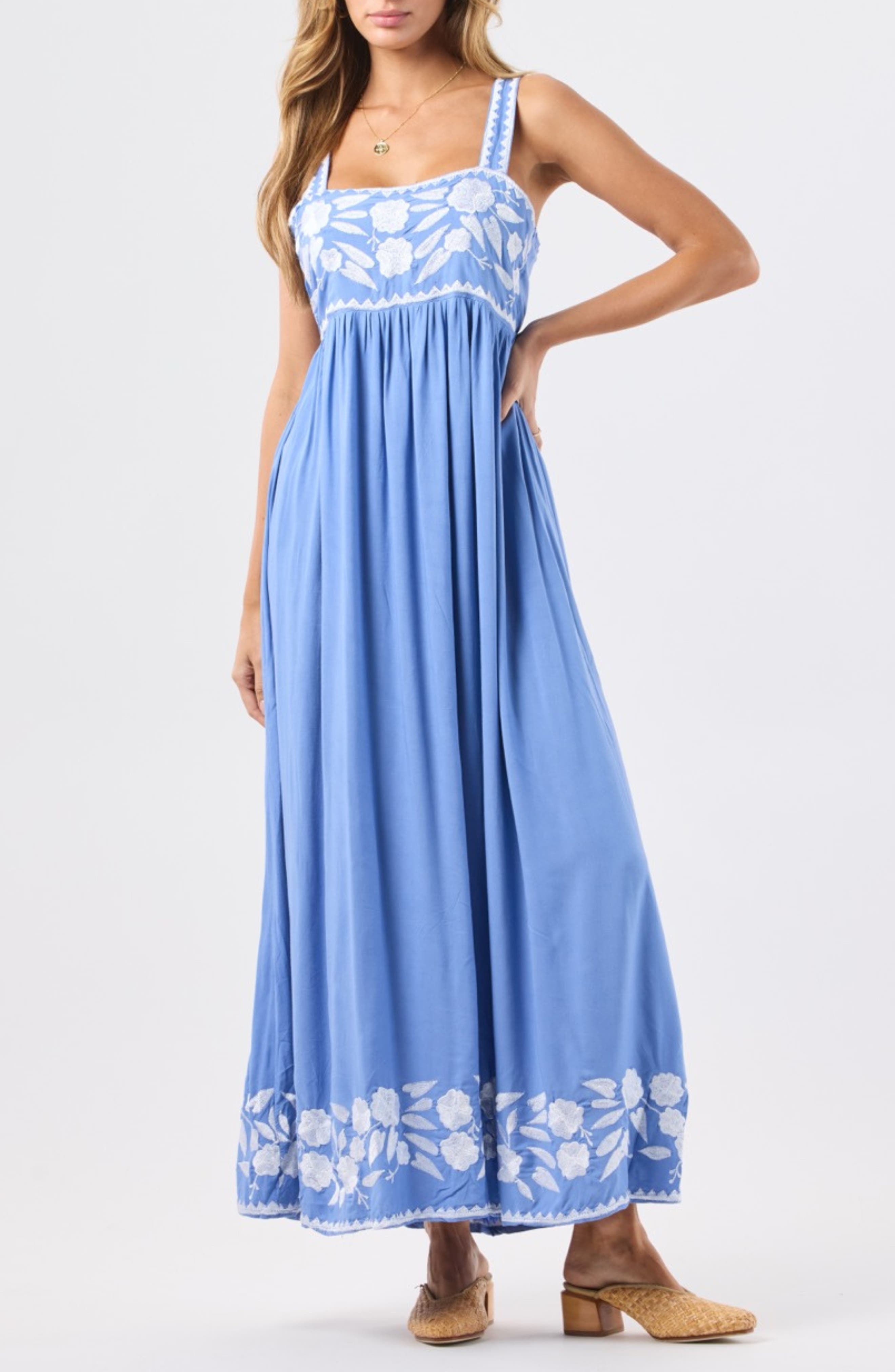 selected CORNFLOWER BLUE