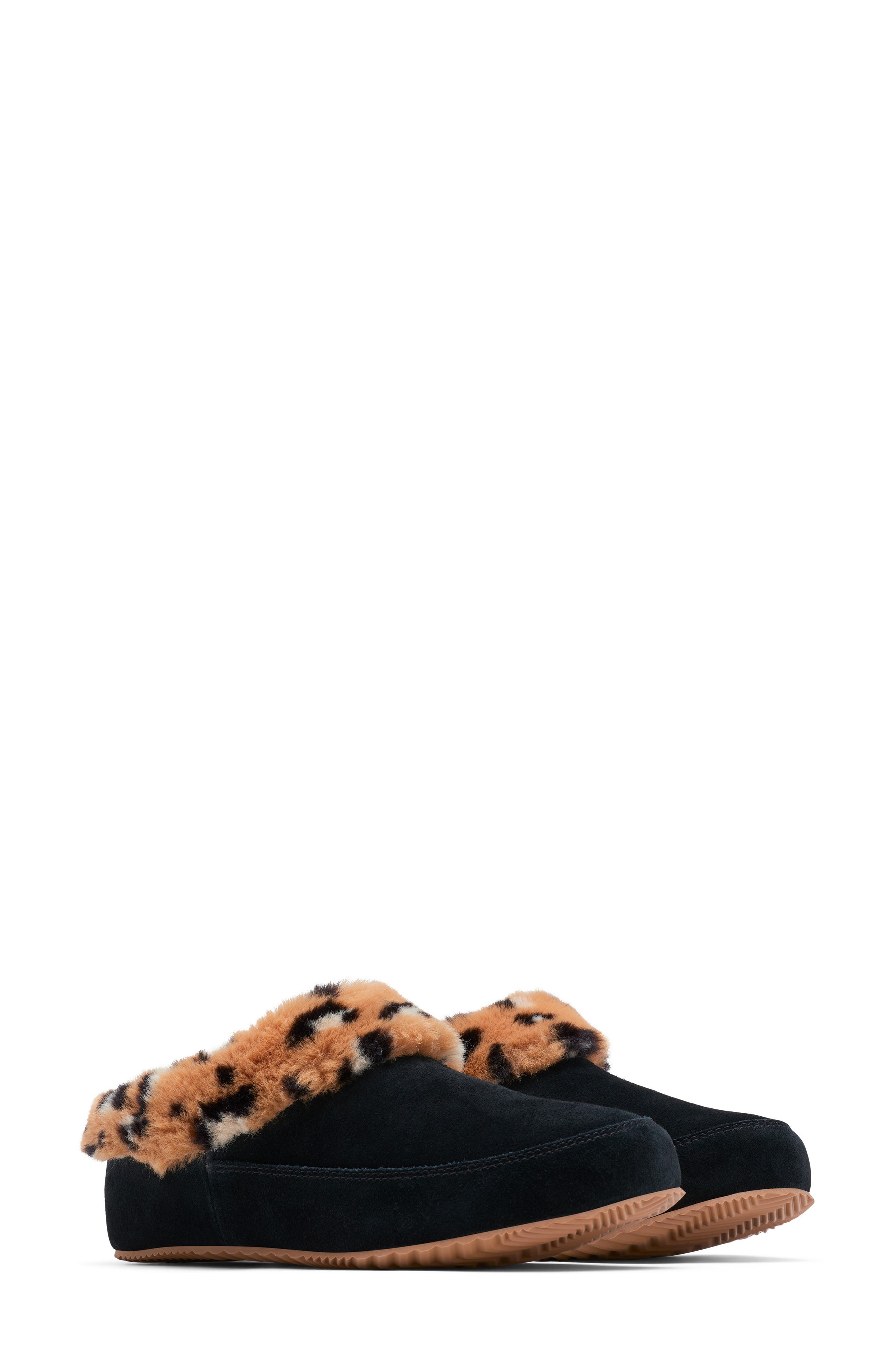 SOREL Go<sup>™</sup> Coffee Run Faux Fur Lined Slipper, Main, color, 