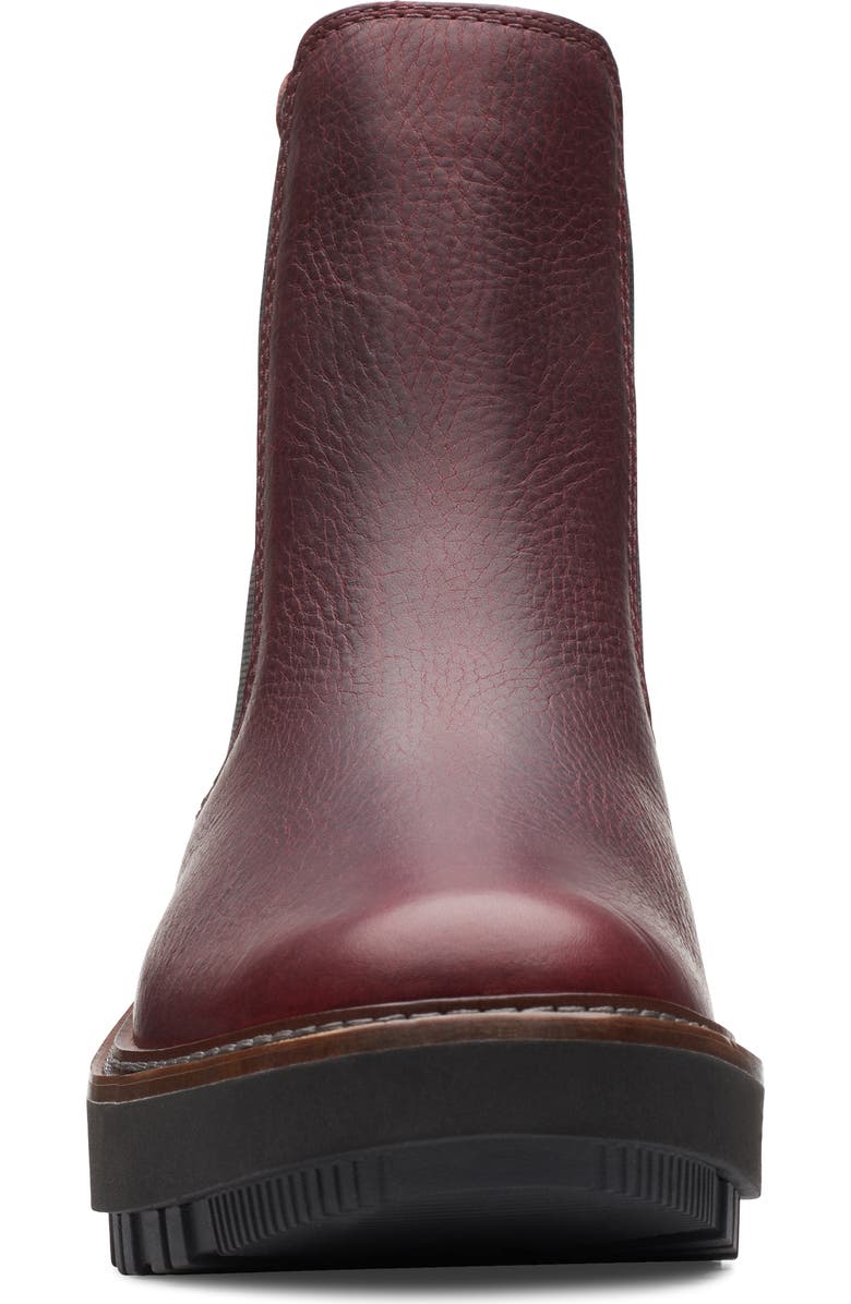 Clarks<sup>®</sup> OriannaW Lace Ankle Bootie, Alternate, color, Burgundy L