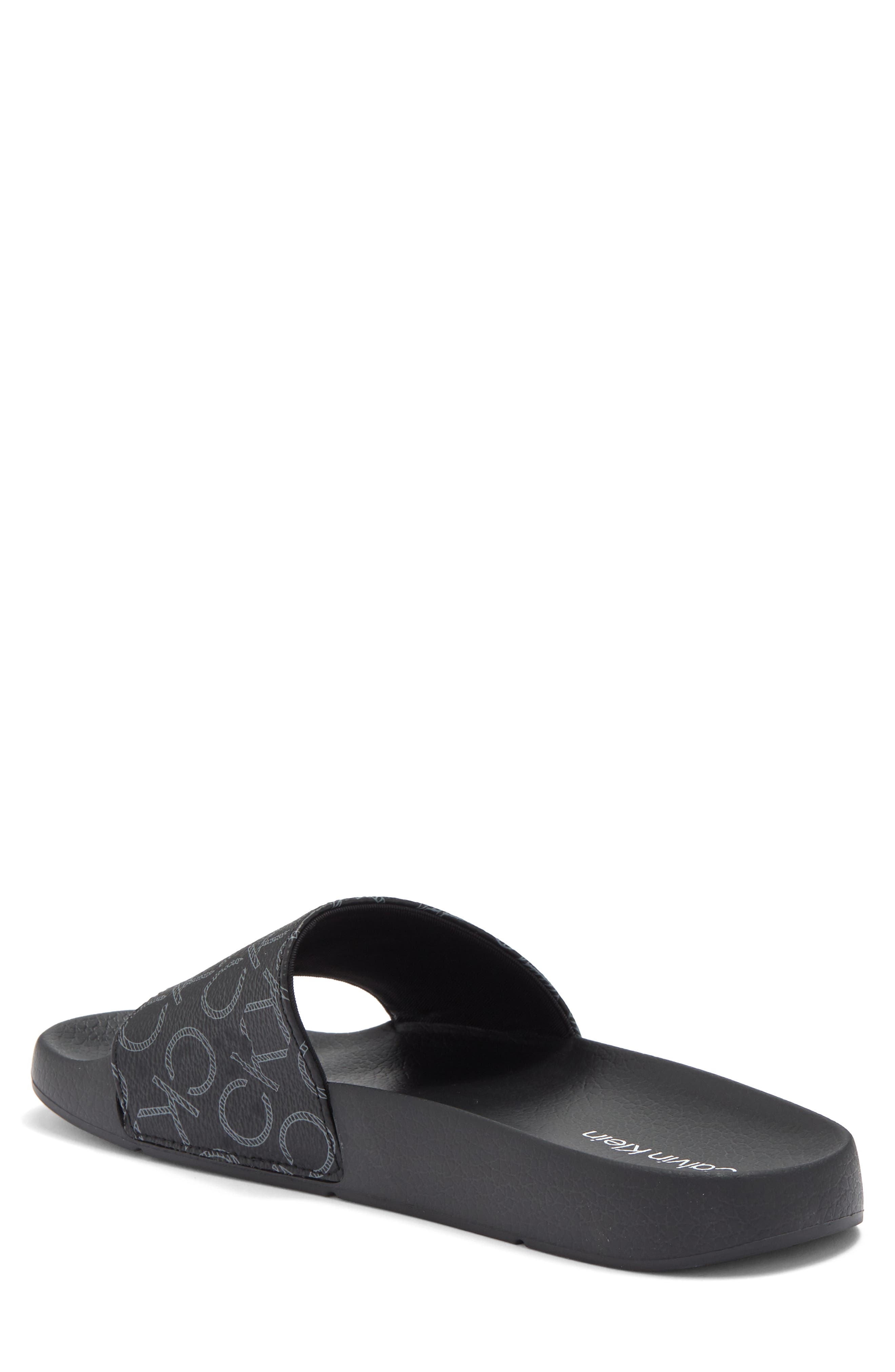 Calvin Klein Athens Slide Sandal, Alternate, color, Black