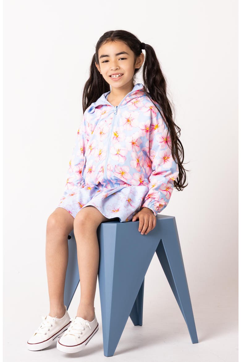 Kids' Max Rain Water Repellent Reversible Windbreaker, Alternate, color, BLUE