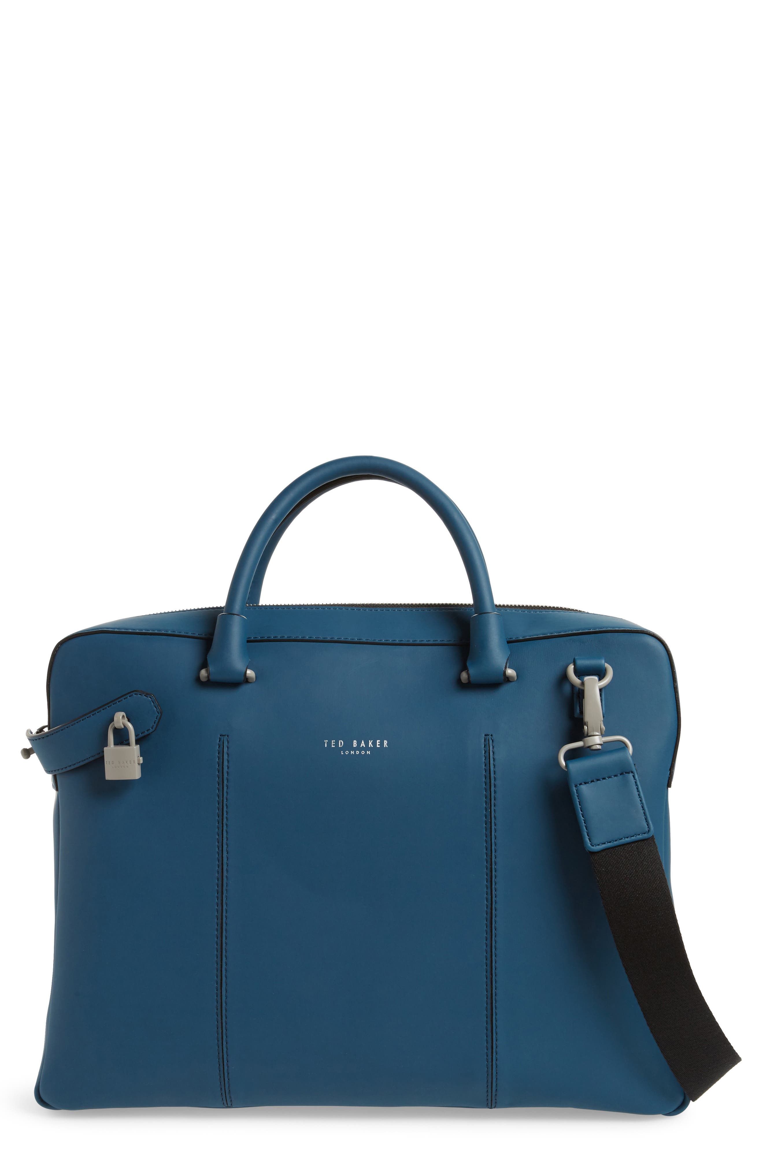 Ted Baker London Carab Document Bag, Main, color, 