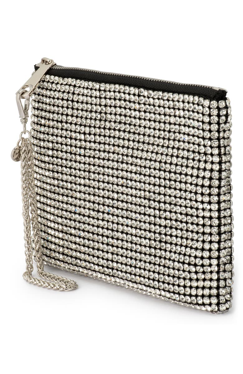 Olga Berg Natalia Crystal Wristlet, Alternate, color,