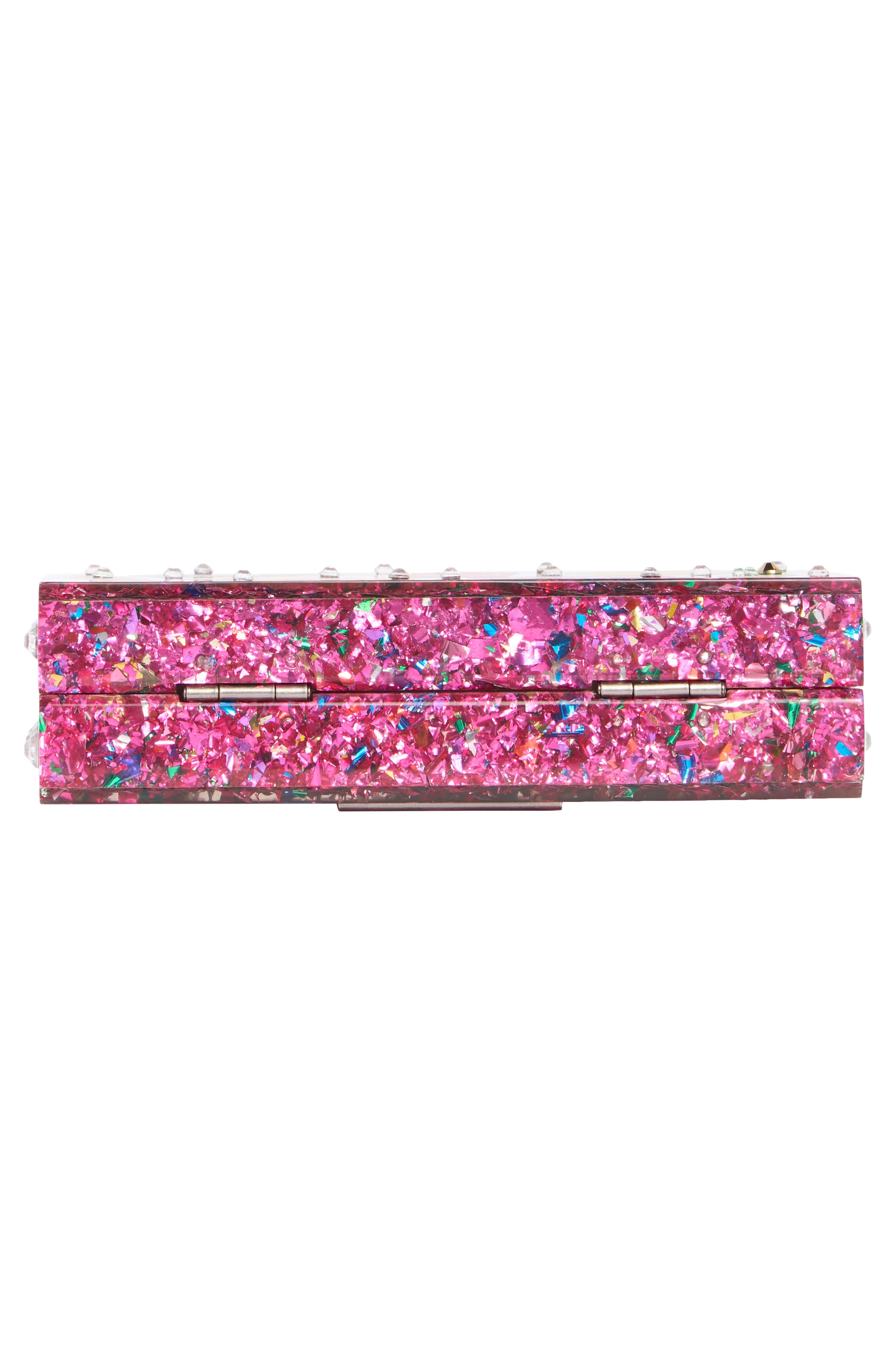 Kurt Geiger London London Box Crossbody Clutch, Alternate, color, Pink Comb