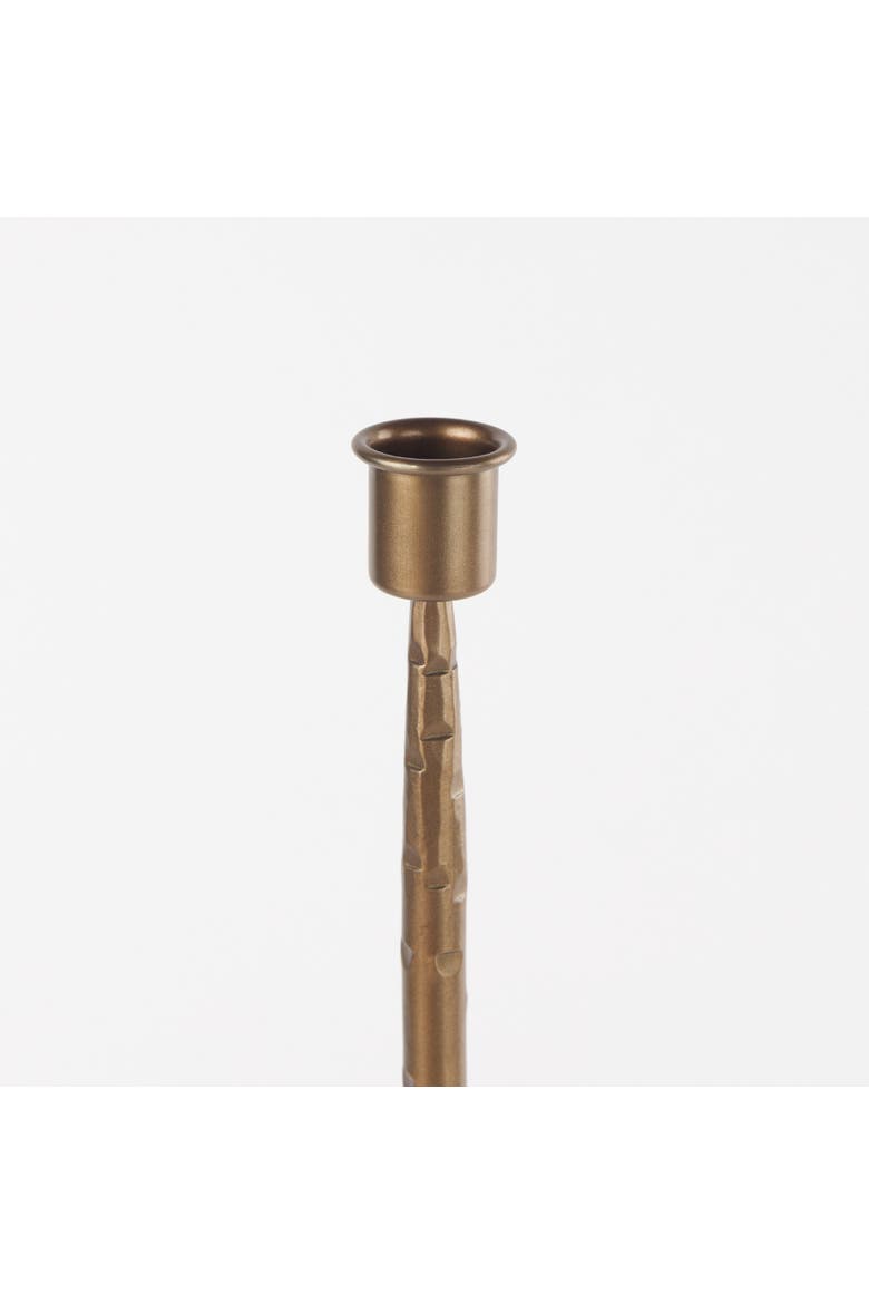 Porter Iron Candle Holder, Alternate, color, Gold