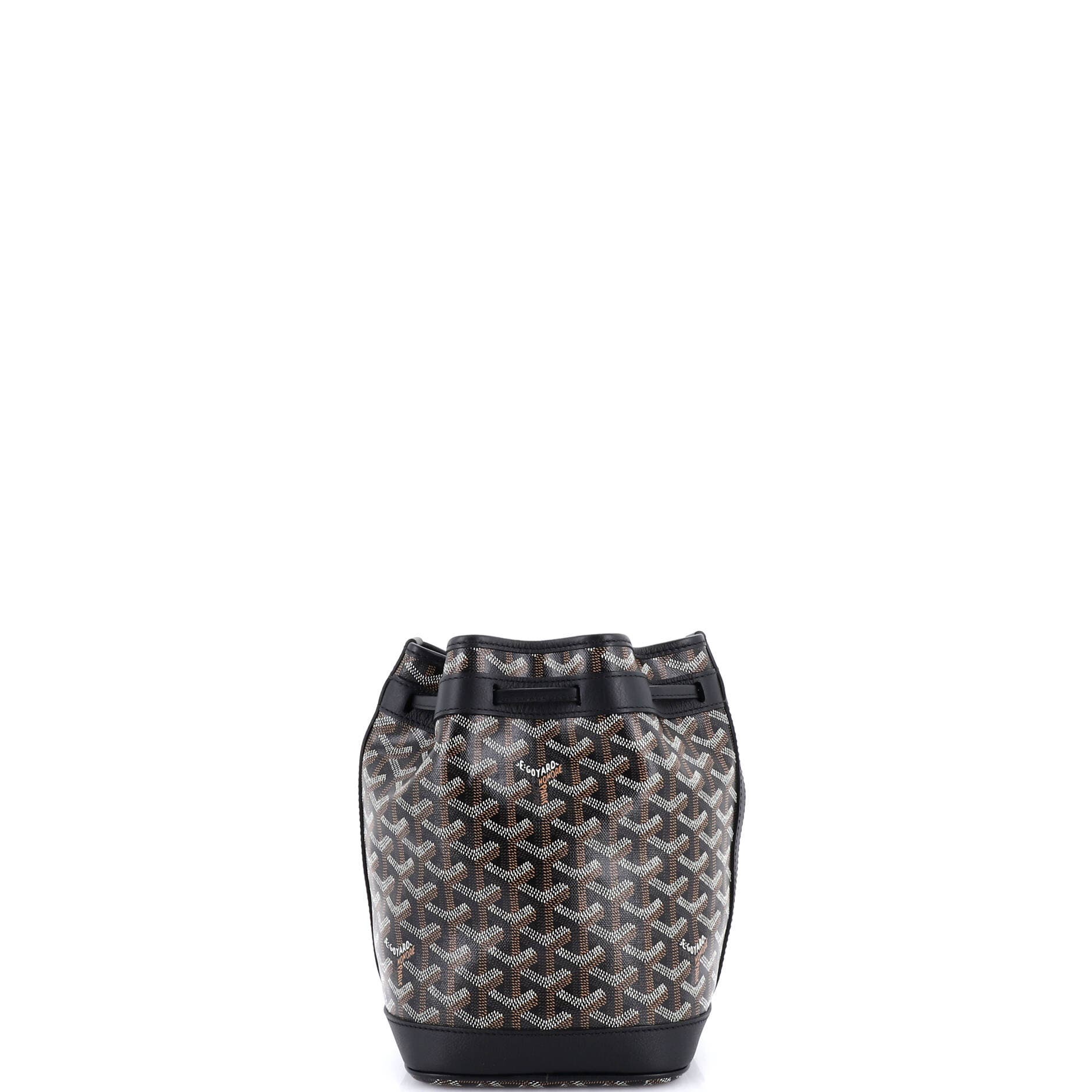 Pre-Owned Goyard Petit Flot Bucket Bag Coated Canvas PM, Alternate, color, 